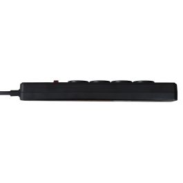 Regleta Elbe RE-002-UN 4 Tomas AC + 3 USB 3680W 1,8m con Protección Sobretensiones y Cortocircuitos Regleta Elbe RE-002-UN 4 Tomas AC + 3 USB 3680W 1,8m con Protección Sobretensiones y Cortocircuitos