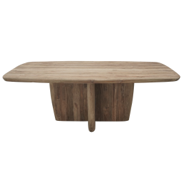 Mesa de Comedor Home ESPRIT Natural madera de teca 220 X 110 X 78 cm Precio: 1303.79000037. SKU: B19HF2GWLL