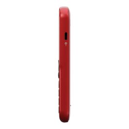 Doro Leva L10 Teléfono Móvil 4G Rojo - Pantalla 2.4", Cámara 2MP, Batería 1150mAh, Dual SIM