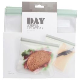 Day Juego de 2 Bolsas Conservar 23x21 con Cierre Zip Herméticas Reutilizables