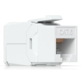Ubiquiti Cat6 Keystone Jack sin Herramientas para Terminación Rápida de Cables Ethernet, Pack de 12 Unidades Ubiquiti Cat6 Keystone Jack sin Herramientas para Terminación Rápida de Cables Ethernet, Pack de 12 Unidades
