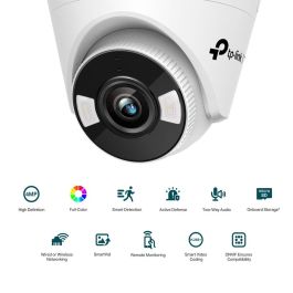 TP-Link VIGI C440-W V1 Cámara de Seguridad IP Exterior Inalámbrico y Alámbrico Blanco