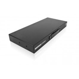 Adder CCS-PRO4 KVM Switch de Control y Comando para 4 Computadoras - Unifica Teclado, Ratón, Audio 3.5mm y USB Tipo B Free-Flow