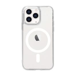 Muvit Funda Recycletek MagSafe para iPhone - Material 100% Reciclado, Carga Inalámbrica Óptima