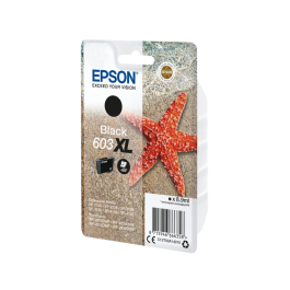 Epson Cartucho de Tinta Negro 603 XL Compatible con Impresoras XP-2100, XP-3100, XP-4100, WF-2830DWF, WF-2850DWF