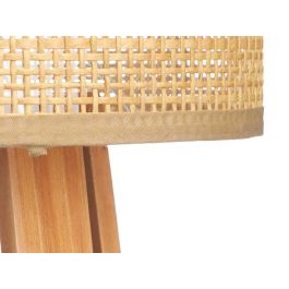 Lampara Sobremesa Pantalla Natural Cilindro 36 Cm Giftdecor (4 Unidades) Lampara Sobremesa Pantalla Natural Cilindro 36 Cm Giftdecor (4 Unidades)
