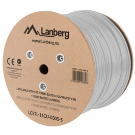 LANBERG LCS7L-11CU-0305-S Cable de Red Blanco 305 m Cat7 S/FTP (S-STP) Precio: 227.50000009. SKU: S5609144