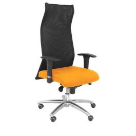 Sillon Piqueras Y Crespo Sahuco Xl Direccion Hasta 160 Kg Mecanismo Sincro Brazos Regulables En Altura Respaldo Malla Transpirable Negra Asiento A Medida Con Espuma Viscoelastica Y Tapizado Bali Naranja Precio: 593.50000028. SKU: S5703096