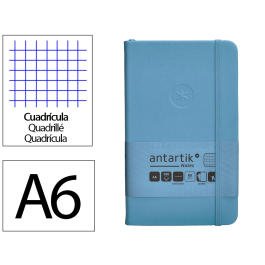Antartik Cuaderno A6 Tapa Dura Hojas Cuadriculadas Azul Claro 100 Hojas 80gr FSC Precio: 4.49999968. SKU: B13HGXK4LV