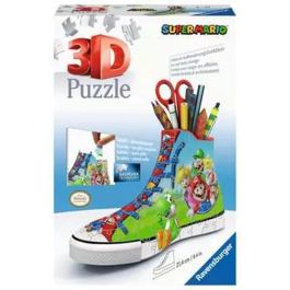 Ravensburger Puzzle 3D Sneaker Super Mario 112678, Portalápices Único con 108 Piezas Precio: 27.69000058. SKU: S7123731