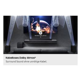 Samsung Q-Series Soundbar HW-Q935GF 9.1.4 Canales con Dolby Atmos, DTS:X, Subwoofer Inalámbrico, Alexa & Google Assistant Compatible, Color Negro Titanio