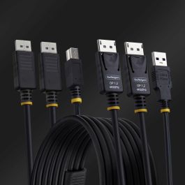 Cable adaptador Startech DDU1226-KVM-CABLE Negro 1,8 m Cable adaptador Startech DDU1226-KVM-CABLE Negro 1,8 m