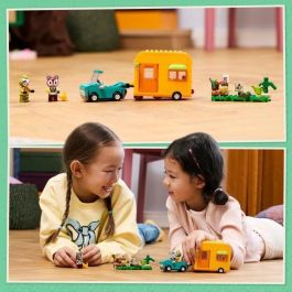 LEGO 77054 Animal Crossing Caravana de Gandulio y Tienda de Jardinería Juguete con 2 Minifiguras para Niños +7 años