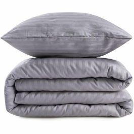 Juego de cama ASI8683743939299 - 1 funda nórdica 220x240 cm + 2 fundas almohada 60x60 cm - Poliéster/Algodón Gris Juego de cama ASI8683743939299 - 1 funda nórdica 220x240 cm + 2 fundas almohada 60x60 cm - Poliéster/Algodón Gris Precio: 52.5000003. SKU: B1F7J2HCVG