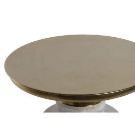 Mesita Auxiliar Moderno DKD Home Decor Dorado Blanco Rozado 41 x 53 x 41 cm Mesita Auxiliar Moderno DKD Home Decor Dorado Blanco Rozado 41 x 53 x 41 cm