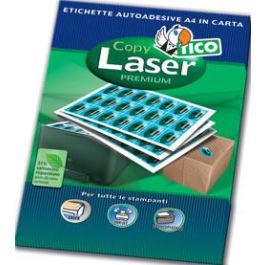 Caja 100 Hojas Etiquetas Blancas sin Márgenes-Láser/Láser de Color/Inyección de Tinta/Fotocopiadoras-70X42,3 Mm Tico LP4W-7042 Precio: 26.0029. SKU: B1AECSZEN9