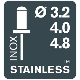 Rapid RP10 Kit de Remachador con 100 Remaches