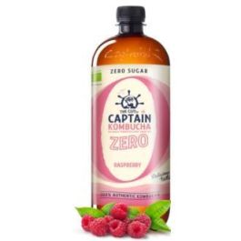 CAPTAIN Kombucha Zero Azúcar Frambuesa Bio 1L - Sin Gluten, Cero Calorías, Ingredientes 100% Naturales Precio: 3.88999996. SKU: B1GPRAZAW6
