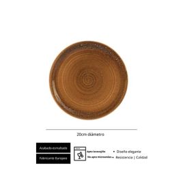 Spiral/Rustic Plato Llano 20 Cm (6 Unidades) Spiral/Rustic Plato Llano 20 Cm (6 Unidades)