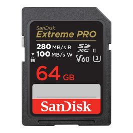 SanDisk SDSDXEP-064G-GN4IN Tarjeta de Memoria SDXC 64GB Clase V60 UHS-II Precio: 173.5900001. SKU: B1FFH2HVJQ