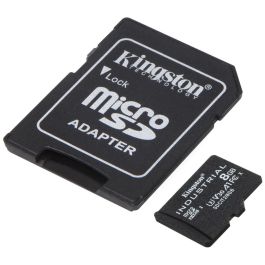 Kingston Tarjeta Industrial MicroHC 8GB 100MB/s con Adaptador