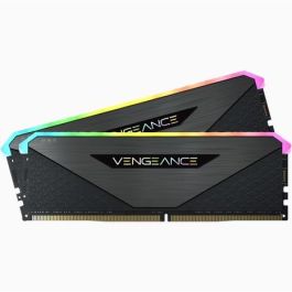 Corsair CMN64GX4M2Z3600C18 - Memoria RAM Vengeance RGB 64GB (2x32GB) DDR4 3600MHz CL18 para PC, Negro
