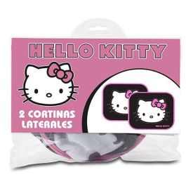 Hello Kitty Cs10 KIT3014 Cortinillas Universales Coche Juego 2 Unidades 38x44 cm Protección Solar Rayos UV Calor