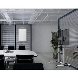 Equip Soporte Suelo Con Ruedas TV EQ650605 Aluminio hasta 100" 100kg