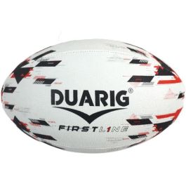 Balón de rugby - Primera línea - DUARIG - Negro y rojo - T5 Precio: 24.50000014. SKU: B1FBZM377H