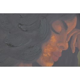 DKD Home Decor Cuadro Multicolor Mujer Rayas Lienzo PS 100 x 140 x 4 cm (2 Unidades)