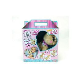Chi Chi Love AUC4006592067885 Peluche interactivo Baby Boo 30 cm – Juguete interactivo marrón y rosa para 3 años+