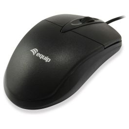 Equip Ratón Óptico 2 Botones Rueda USB para Oficina Negro 1000 DPI Ambidextro Cable 1.35m Windows Mac Precio: 7.49999987. SKU: S7815349