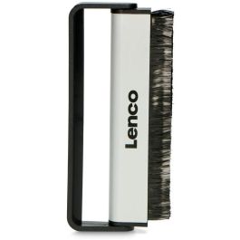 Lenco TTA-3IN1 Cepillo de Limpieza 3 en 1 para Discos de Vinilo y Tocadiscos, Fibra de Carbono, compatible con Lenco