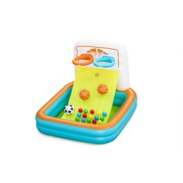 Bestway Piscina Hinchable Infantil Juegos Canastas con Pelotas y Bolas 120x107x84 cm +2 Años Jardin 52728 Bestway Piscina Hinchable Infantil Juegos Canastas con Pelotas y Bolas 120x107x84 cm +2 Años Jardin 52728