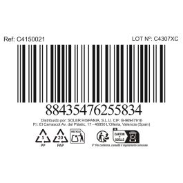 La Mediterranea Plato Postre Mobius 20.5 cm (18 Unidades)