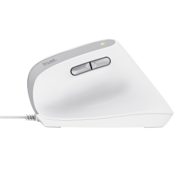 Ratón Ergonómico Óptico Trust 25397 Blanco 2400 dpi