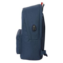 El Ganso Eclipse Mochila Doble para Portátil de 15,6 pulgadas y Puerto USB, Dimensiones 31x44x18 cm
