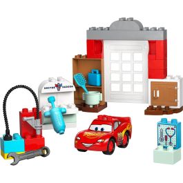 LEGO 10456 DUPLO Disney Pixar Cars Rayo McQueen Taller de Doc Set de Construcción y Juego Creativo para Niños +2 Años