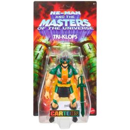 Mattel Masters of the Universe Origins Figura Tri-Klops 14cm Articulada con Accesorios