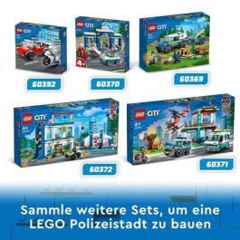 Lego Juego de Construcción City Entrenamiento Móvil Perros Policía 197 piezas, +5 años