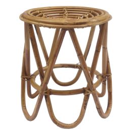 Mesita Auxiliar Tropical DKD Home Decor Marron 38 x 41.7 x 38 cm