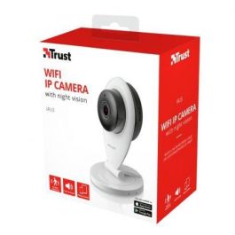 CÁMARA IP INALÁMBRICA TRUST IRUS - HD 720 - VISIÓN NOCTURNA - ALTAVOZ INTEGRADO - GRABA EN MICRO-SD - COMPATIBLE ANDROID/IOS