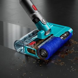 Dyson V15s Detect Submarine: Aspiradora sin cable, húmeda y seca, para una limpieza profunda (Níquel/Azul)