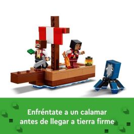 Juego de construccion el viaje en el barco pirata lego minecraft Juego de construccion el viaje en el barco pirata lego minecraft