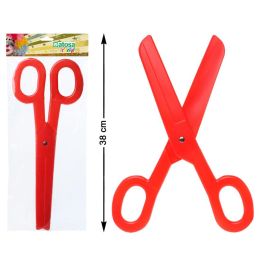 Tijeras Gigantes Rojas De Plástico 38 cm Para Bromas, Disfraces Y Espectáculos Precio: 1.49999949. SKU: B19SN7CZGE