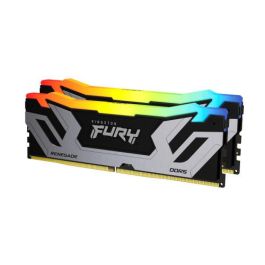 Kingston Memoria RAM DDR5 48GB (2x24GB) 8400MT/s CL40 Fury Renegade RGB Silver XMP Kit KF584CU40RSAK2-48 Precio: 863.50000044. SKU: B1B6DN3YLJ