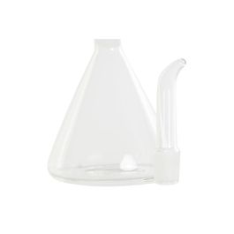 DKD Home Decor Aceitera de Borosilicato Transparente 250ml 9x18x9 cm, apta lavavajillas