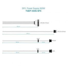TOOQ FUENTE ALIMENTACION SFX MATX TQEP-500S-SFX 500W TOOQ FUENTE ALIMENTACION SFX MATX TQEP-500S-SFX 500W