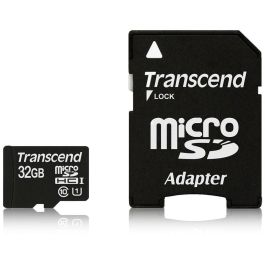 CARD 32GB Transcend Premium MicroSDHC 45MB/s +Adapter