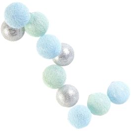 Home Deco Light Guirnalda de 10 LEDs Luz Azul/Plata 192cm Precio: 2.8900003. SKU: B14KNA9DYZ